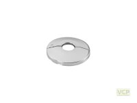 Klapprosette 3/8" 18mm Messing chrom