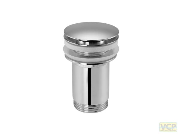 Ablaufgarnitur 5/4" Klick-Komfort Verschluss-Stopfen Ø 63mm, ohne Überlauf, Schaftlänge 70mm
