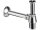 Flaschen-Siphon 5/4" Messing chrom