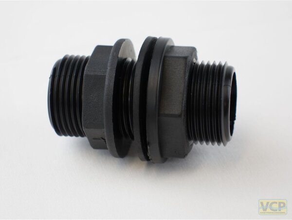 Behälterverschraubung 6/4" komplett