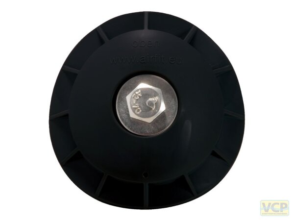 Rohranbaustopfen DN 110 schwarz für Aussendurchmesser 100 bis 110mm