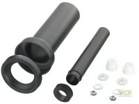 PE-Wand-WC-Anschlussgarnitur DN90/300 mit U-Scheibe und...