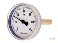 Bimetallzeigerthermometer Typ 2 Ø63mm 1/2"...