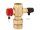 Kappenventil 3/4" Caleffi 5580 mit Entleerung