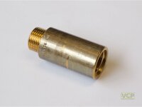 Hahnverlängerung Messing blank 3/8" x 80mm