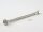 Flexibler Panzerschlauch 1/2"ÜM x 3/8"ÜM x 150mm Silikon DVGW Zulassung W 543/270