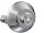Exzenter-Anschluss absperrbar 1/2" x 3/4" chrom ±17mm L=100mm mit RV