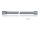 Ramoeasy-Brauseschlauch 1/2" Konus x 1/2" Drehkonus x 1,25m silber