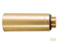 Messing-Baustopfen 1/2 x 80mm mit O-Ring Dichtung 33mm...