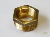 Reduzierstück Messing blank 3/4"Ag x 1/2"...
