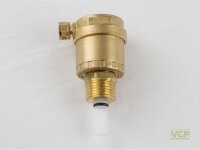 Giaccomini Schnellentlüfter 1/2" 881 Messing blank