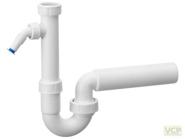 Kugelgelenk-Siphon 6/4" DN50 mit Geräteanschluss für Spülen