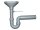 PP-Trichter-Siphon "GRETA" DN50, aus 100 % Recyclingmaterial