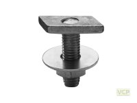 Hammerkopfschrauben M10 x 20 mm Stahl verzinkt für...
