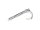 Nylon-Rohrhaken einfach 10 x 70mm 200 Stk