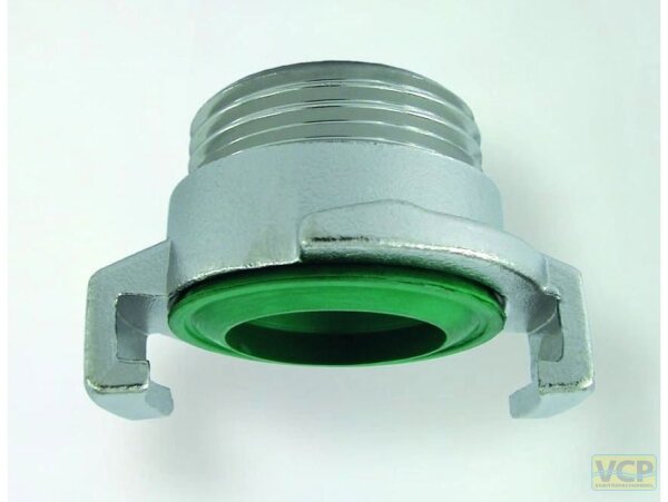 Schnellkupplung Ag 1/2" Edelstahl 1.4401 mit FKM Dichtung