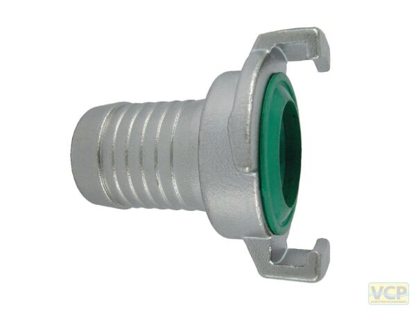 Schnellkupplung-Schlauchteil 1/2" Edelstahl 1.4401 mit FKM Dichtung
