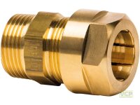 Multi-Gebo mit AG 20mm x 3/4" mit 1 Ü-Mutter u....