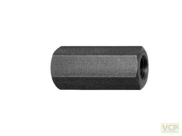 Gewindemuffe mit sechskant M 8 x 30mm Stahl verzinkt
