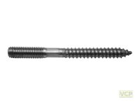 Stockschraube M8 x 120mm Stahl verzinkt mit Torxantrieb +...