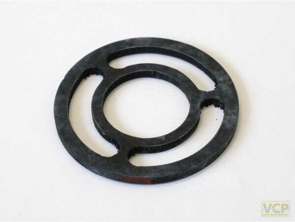 NYHALIT Dichtungen für Einstutzen-Gaszähler DN40/G10-16 41x76,5x3mm Verschraubungen nach DIN 3376 Teil 2