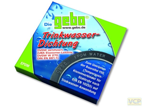 gebooriginal Trinkwasser-Dichtung 2" für Serie 150 und 220