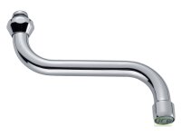 S-Rohrauslauf 3/4" x 250mm konisch dichtend mit 2...