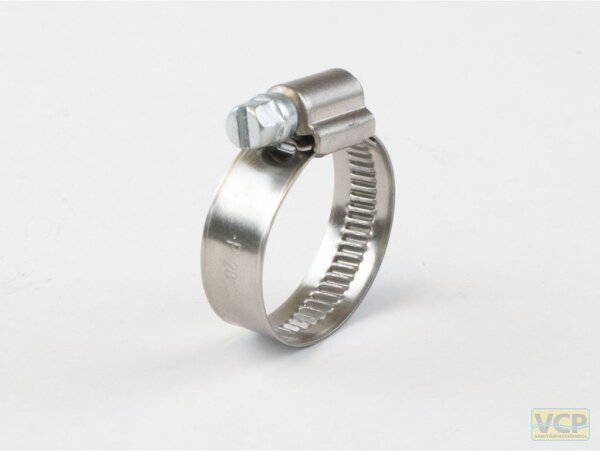 Schlauchklemme 08-12mm Edelstahl W5, Bandbreite 9 mm