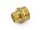 Reduziernippel Messing blank 1" x 1/2"