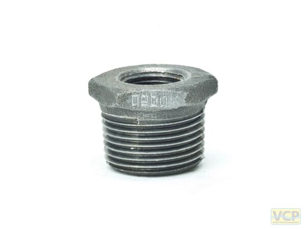 Reduzierstück 5/4" x 1" TG schwarz