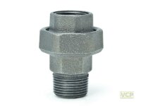 Rohrverschraubung ia 5/4" TG schwarz