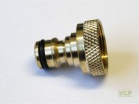 Hahnstück 1/2"Ig Messing blank