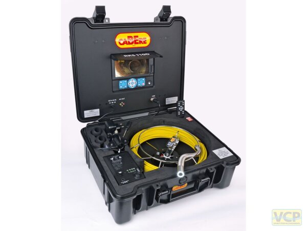 Rohrkamerasystem RKS110D, 30 m, kompl. im Outdoor-Koffer
