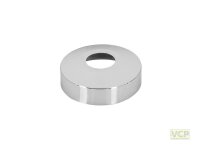 Rosette 3/8" x 15mm Höhe verchromt