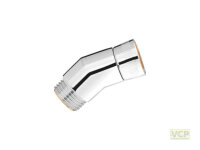 Schlauchadapter 22,5° 1/2" Messing chrom