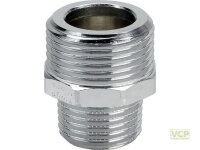Reduziernippel Messing chrom 3/8" x 1/4"