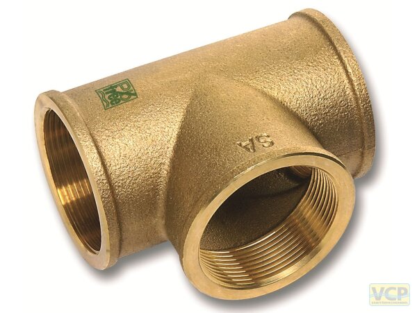 PURAFIT T-Stück CuSi reduziert 2" x 1" x 2"