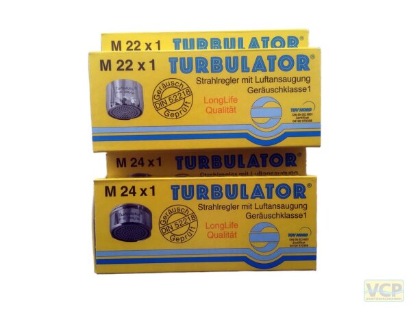 100 Stk.Turbulatoren sortiert M22/24x1 Geräuschklasse geprüft DIN 52218