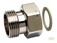 Spezial-Verschraubung 1/2"Ag X 3/4"Ig mit...