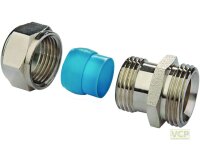 Schwarzrohradapter mit 3/4" Eurokonus für...