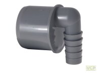 Schlauchwinkel DN50 für 19-21mm Schlauchanschluss