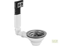 Ablaufventil 6/4" für Spülen mit 90mm...