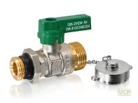 KFE-Kugelhahn Messing DVGW Trinkwasser 1/2" AG x...