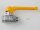 Caleffi Absperrkugelhahn 250 Solar 1/2" AG x 1/2" IG Hebelgriff