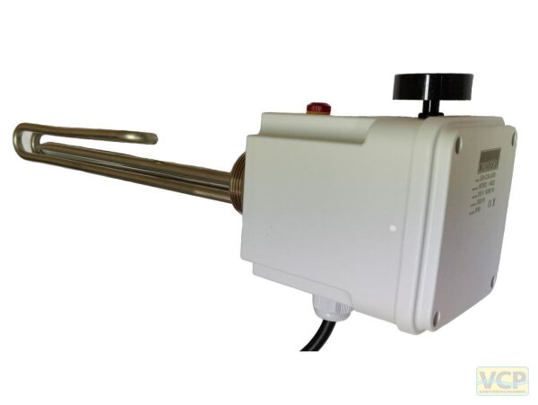 Einschraubheizung 6/4" 1~230V 2,5kW eine Phase mit Neutralleiter, 320mm